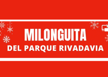 Logo milonguita del parque rivadavia